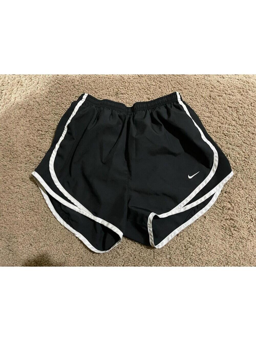 Women’s Nike Small Black Running Shorts With Built Ins S Small Dri Fit